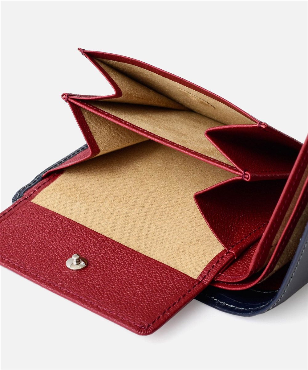 フジタカ ジョセフ ブライドルレザー 二つ折り財布 カード段11