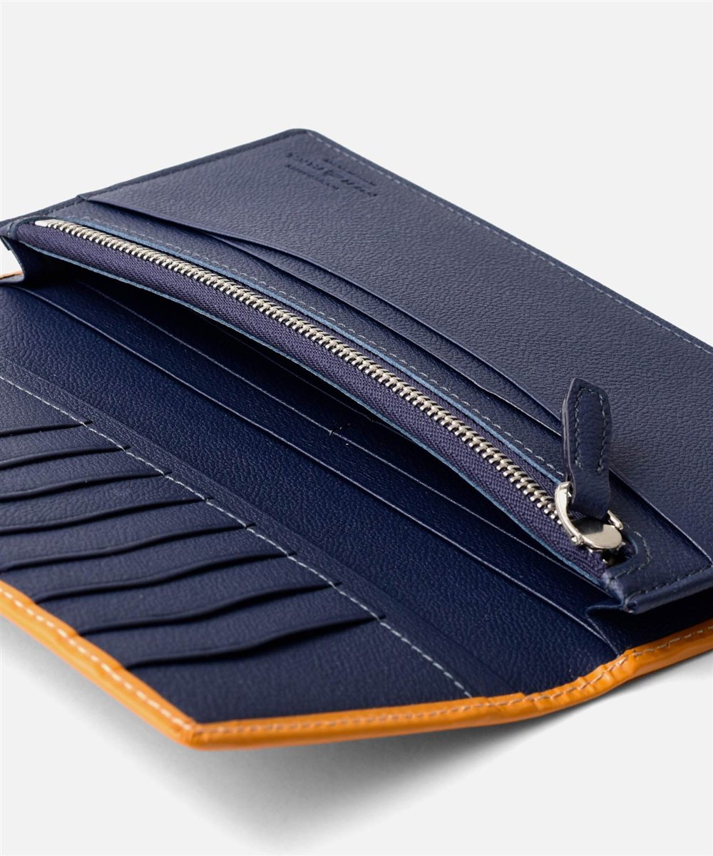 フジタカ ジョセフ ブライドルレザー 長財布 カード段14