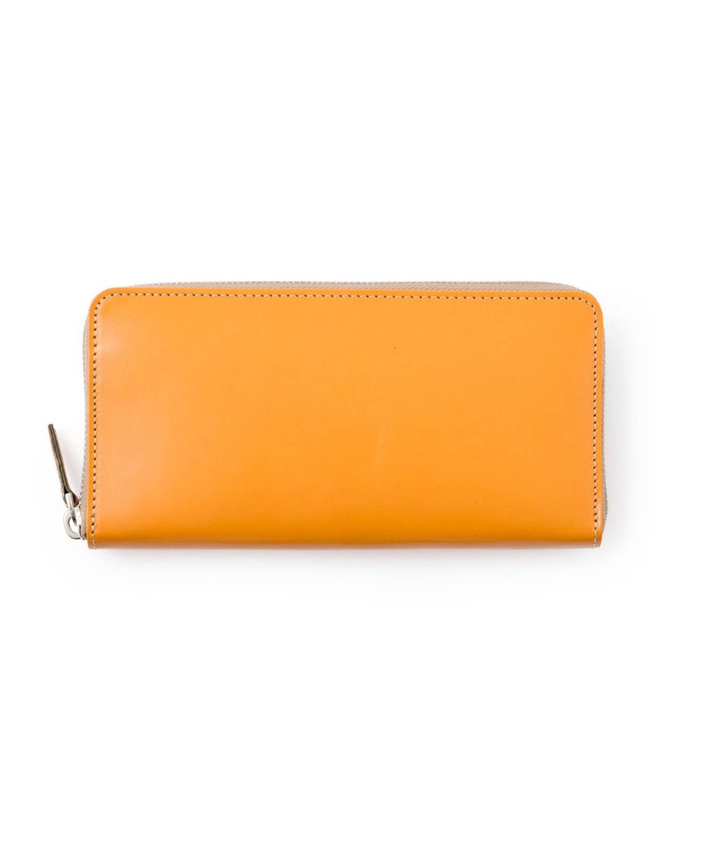 フジタカ ジョセフ ブライドルレザー ラウンドファスナー長財布 カード段19