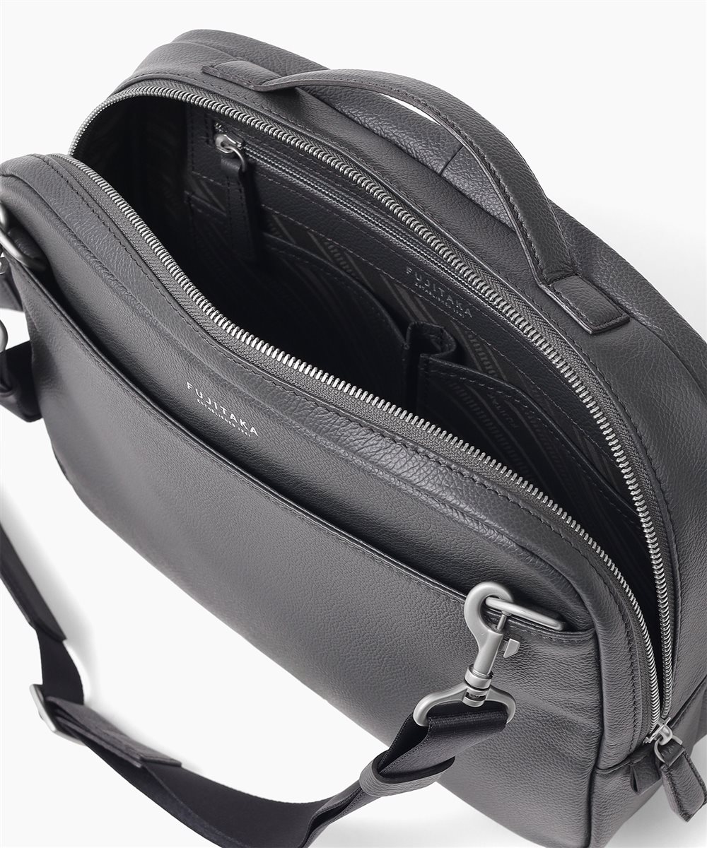 フジタカ パケット レザーショルダーバッグ B5 2WAY