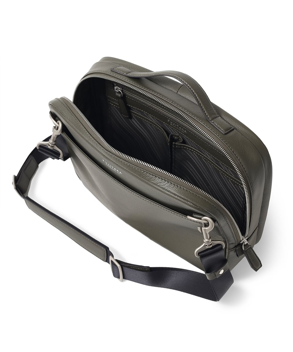 フジタカ パケット レザーショルダーバッグ B5 2WAY