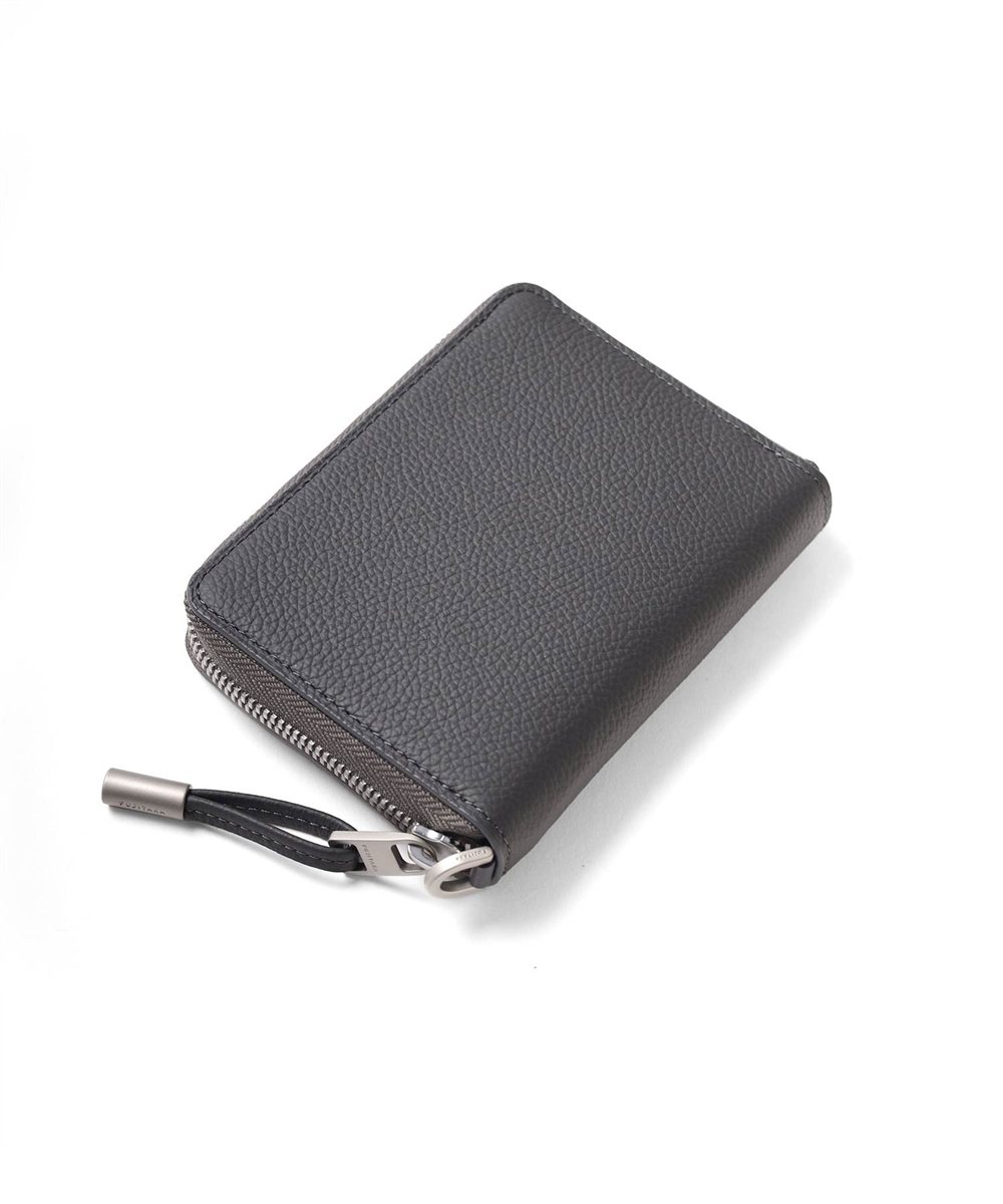 フジタカ パケット ラウンドファスナー  セミ長財布