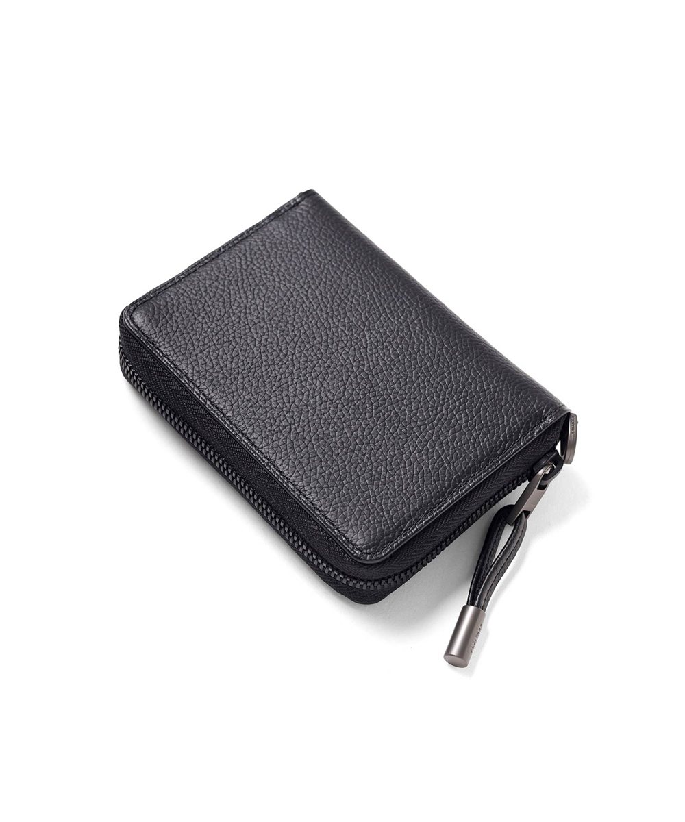 フジタカ パケット ラウンドファスナー  セミ長財布