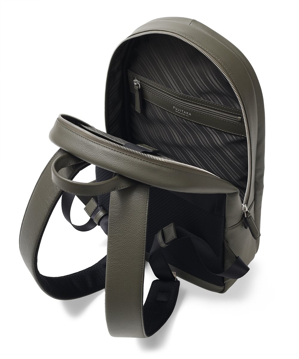 フジタカ パケット レザーリュック A4 セットアップ対応