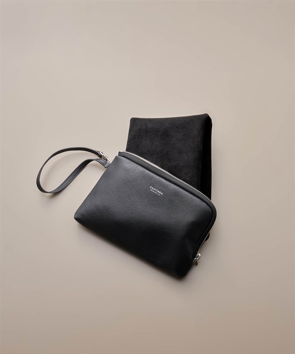 フジタカ トラバース トートバッグ A4 レザーポーチ付き