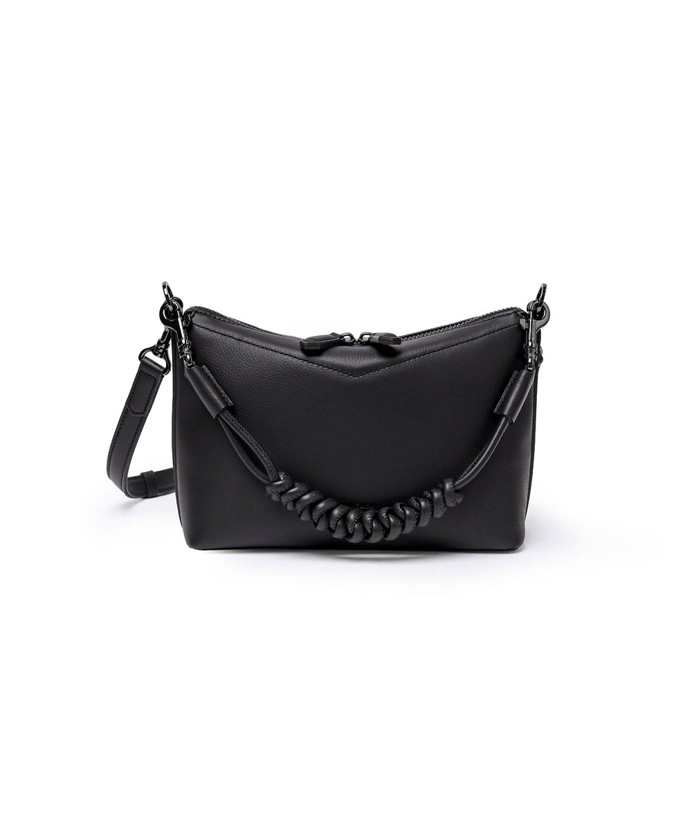 フジタカ トレッソ レザーショルダーバッグ ミニ