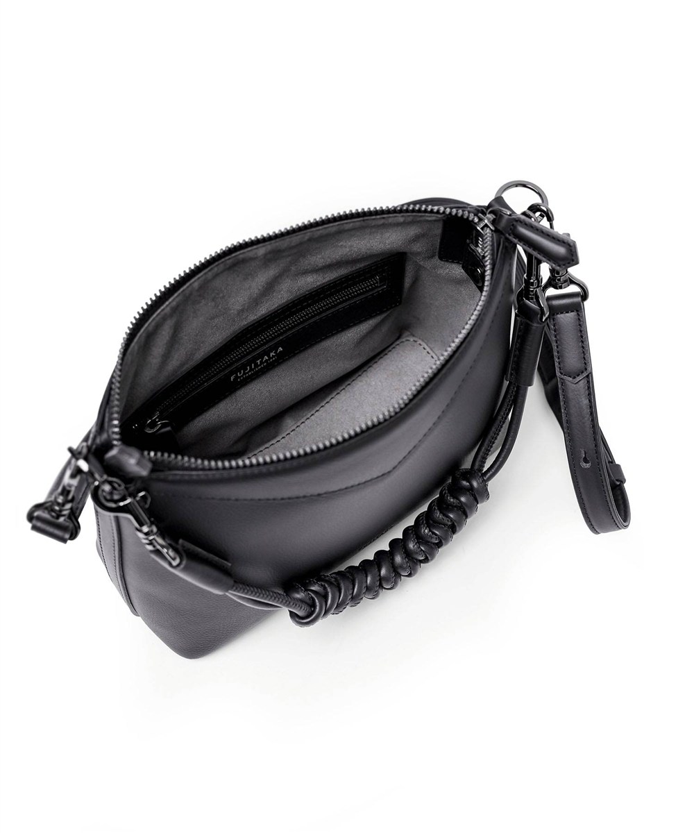 フジタカ トレッソ レザーショルダーバッグ ミニ