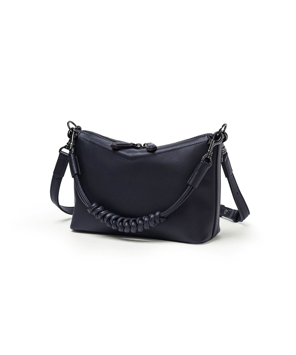 フジタカ トレッソ レザーショルダーバッグ ミニ