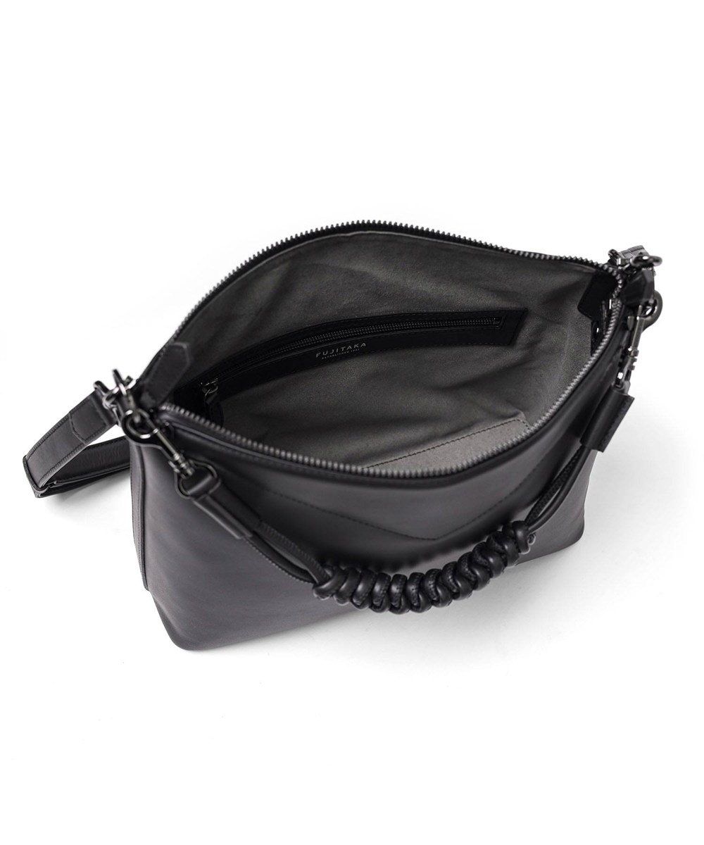 フジタカ トレッソ レザーショルダーバッグ B5