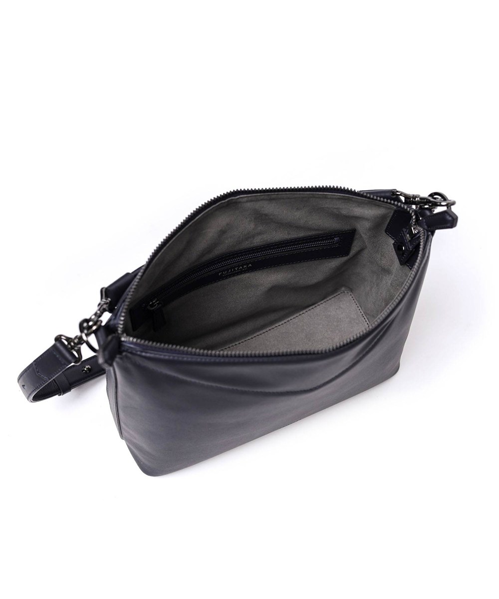フジタカ トレッソ レザーショルダーバッグ B5