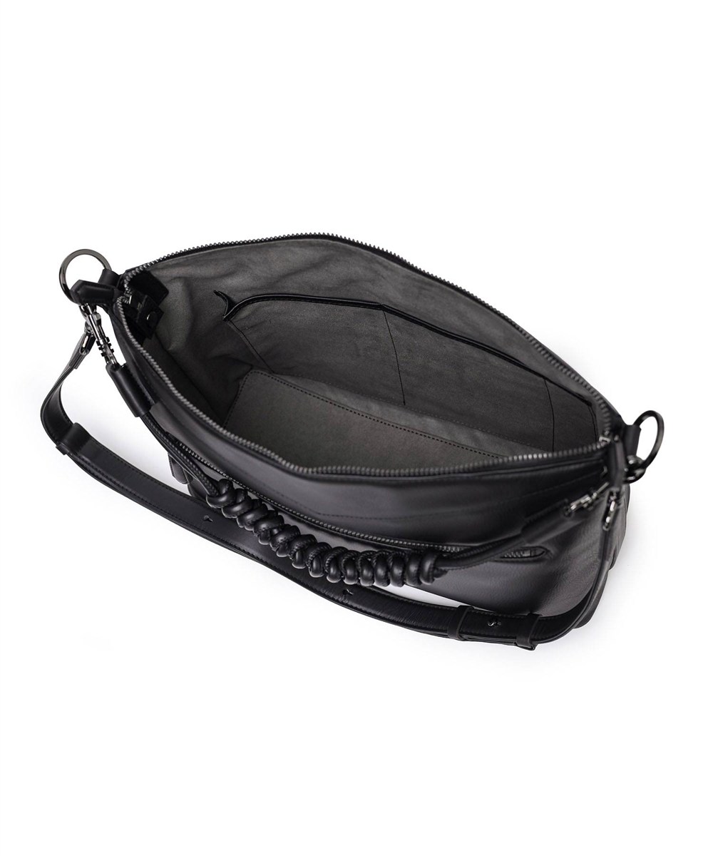 フジタカ トレッソ レザーショルダーバッグ A4