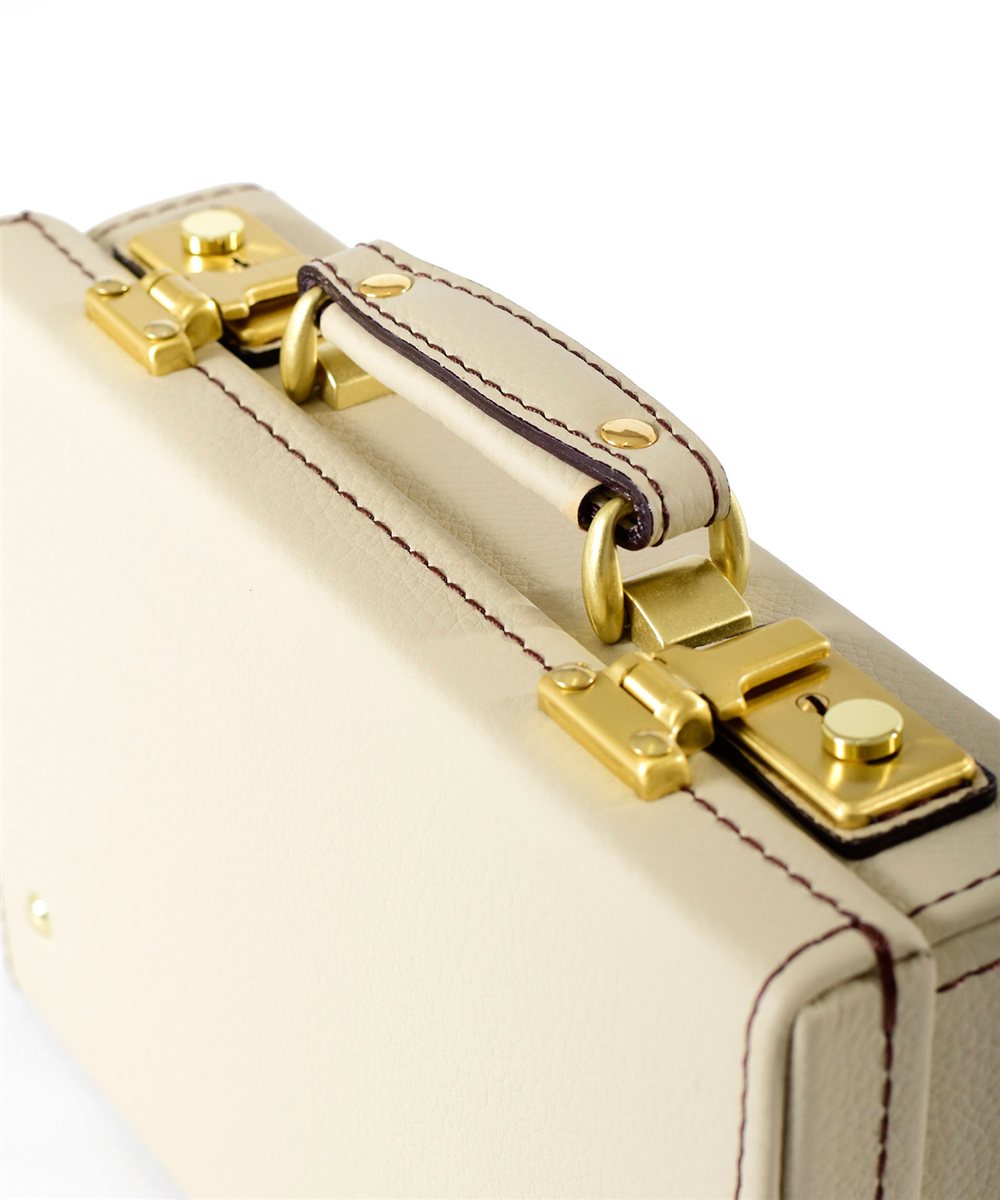 フジタカ トランク レザーミニトランク 23cm