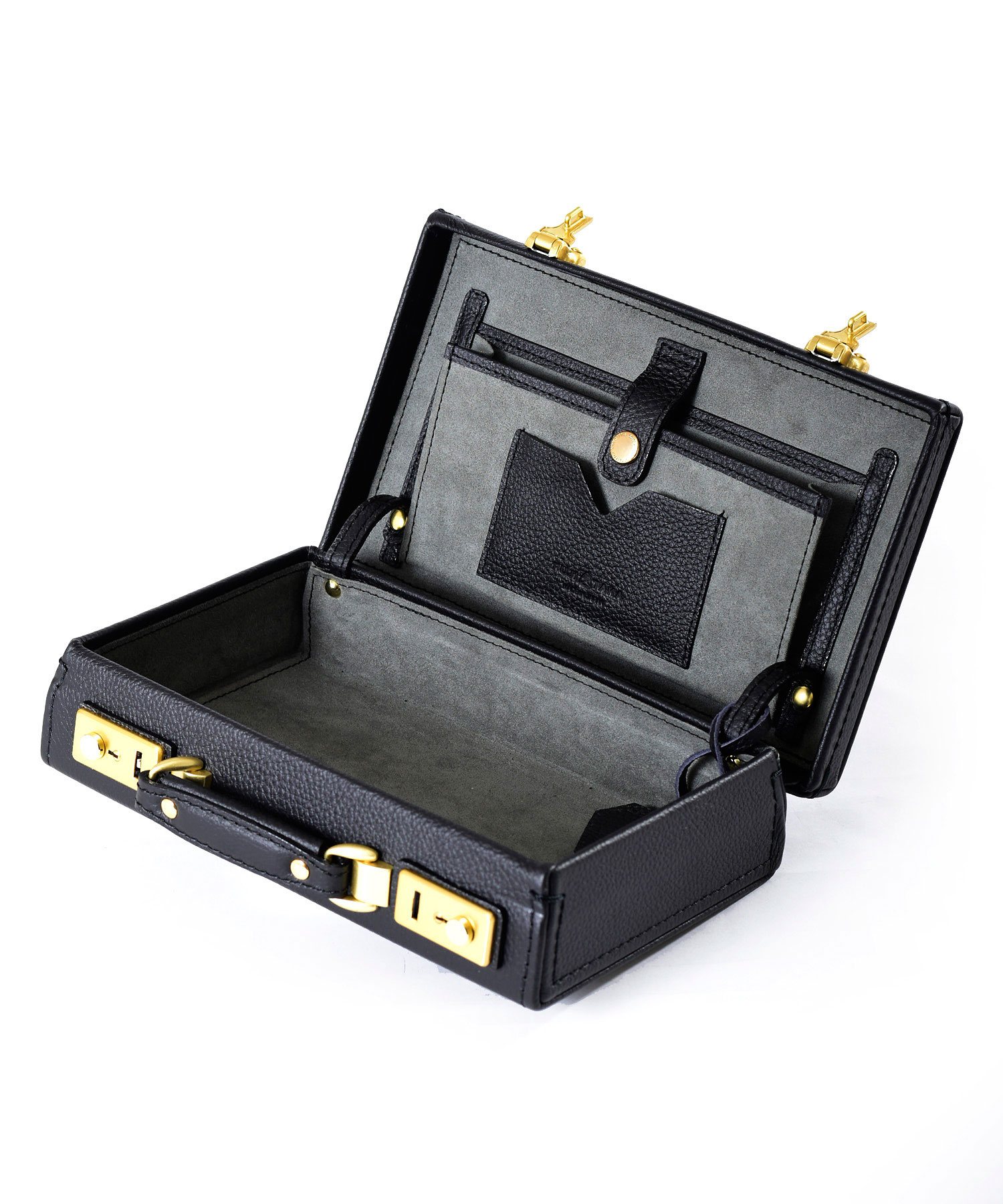 FUJITAKA / フジタカ トランク レザーミニトランク 23cm / トランク