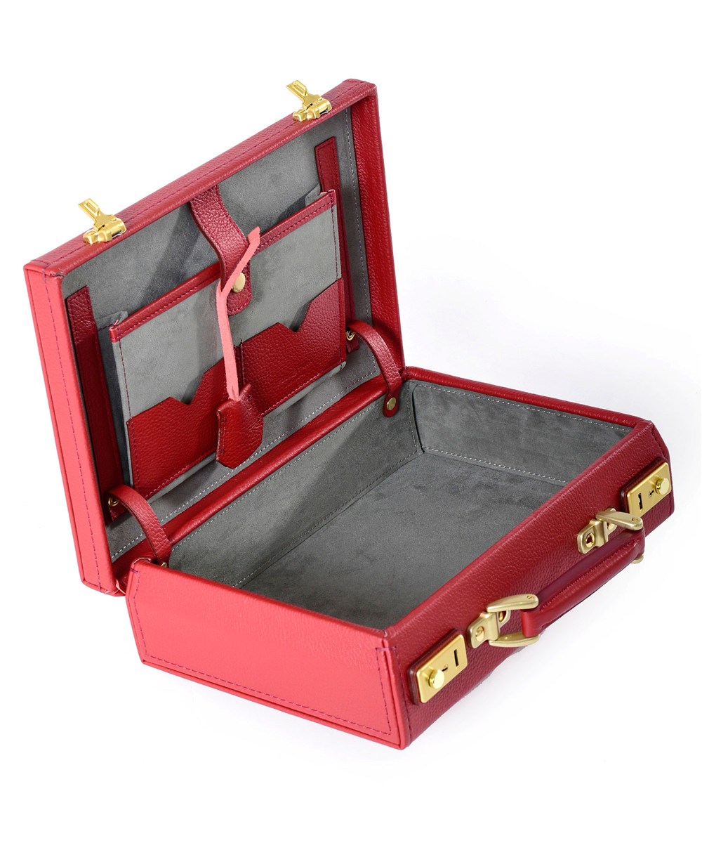 フジタカ トランク レザーミニトランク 28cm