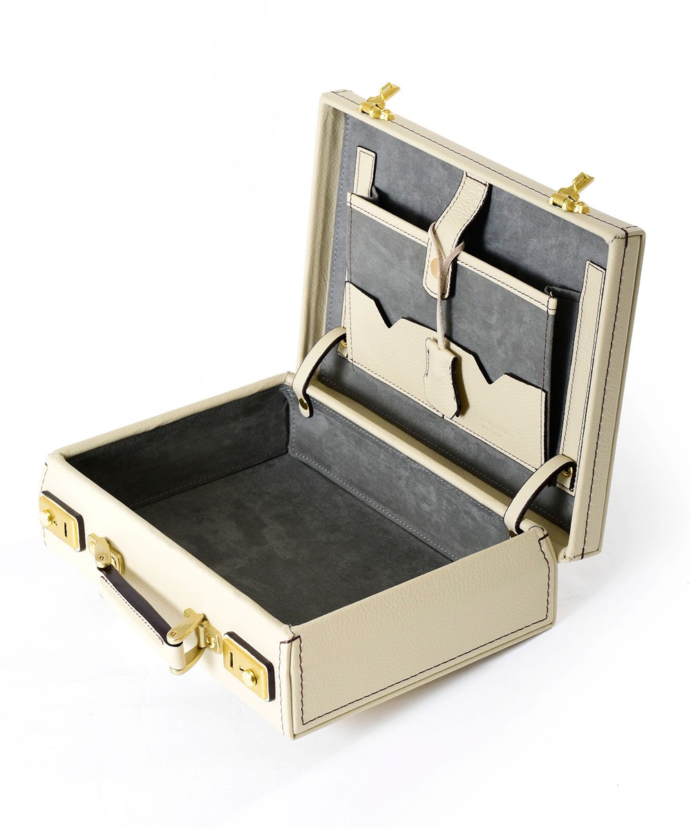 フジタカ トランク レザーミニトランク 28cm