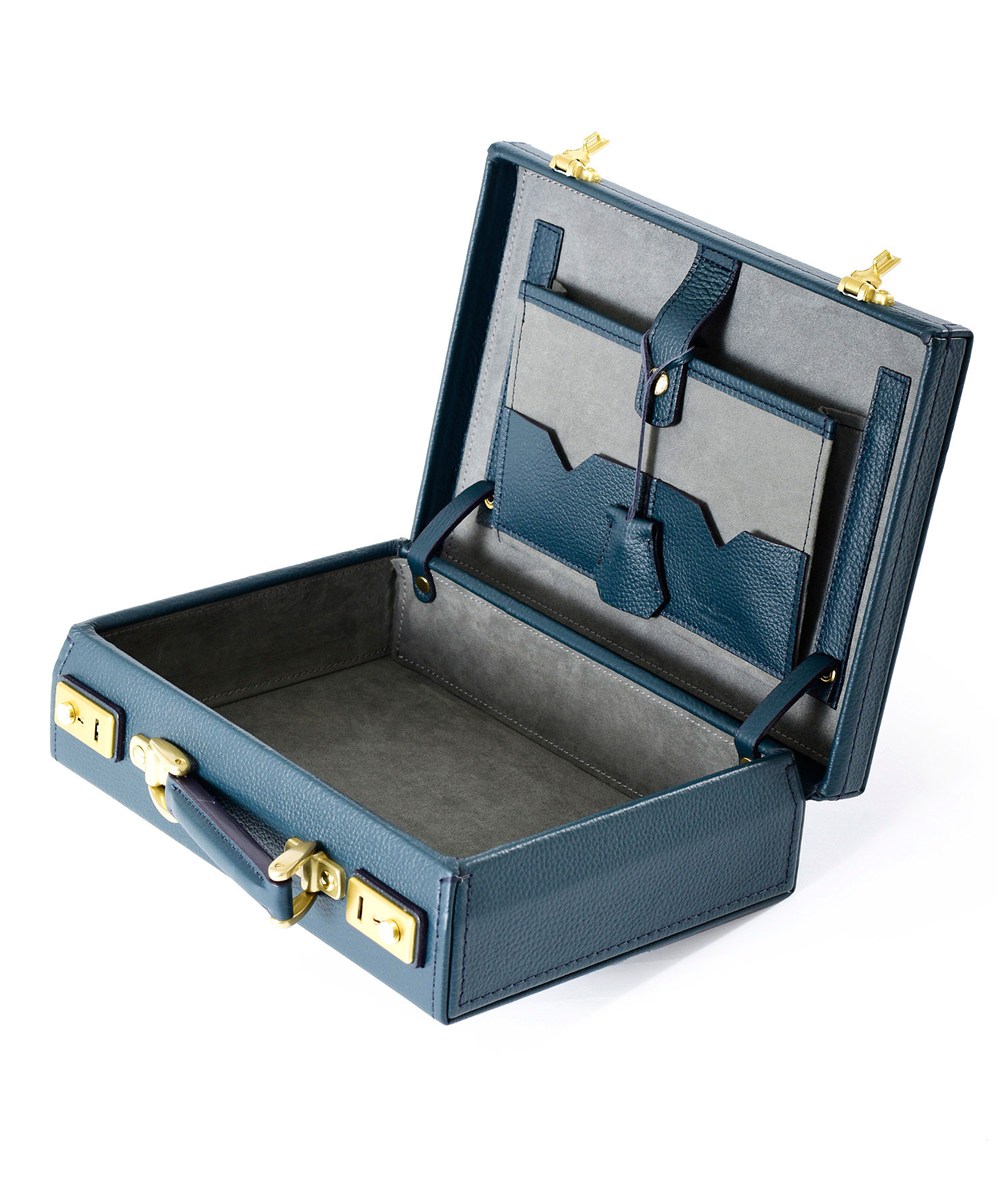 フジタカ トランク レザーミニトランク 28cm