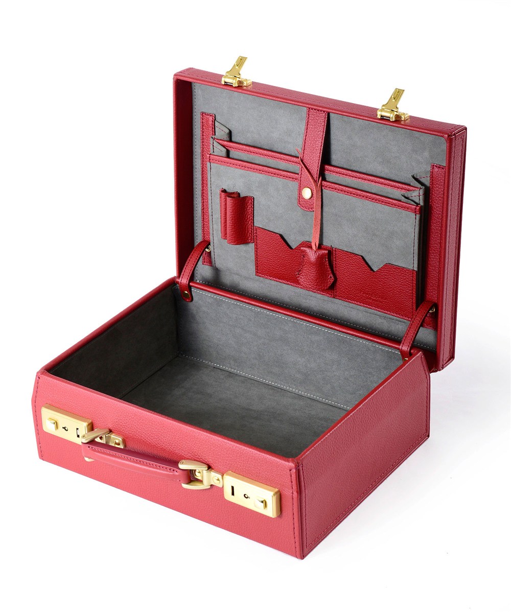 フジタカ トランク レザートランク 33cm