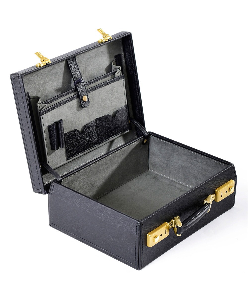 フジタカ トランク レザートランク 33cm