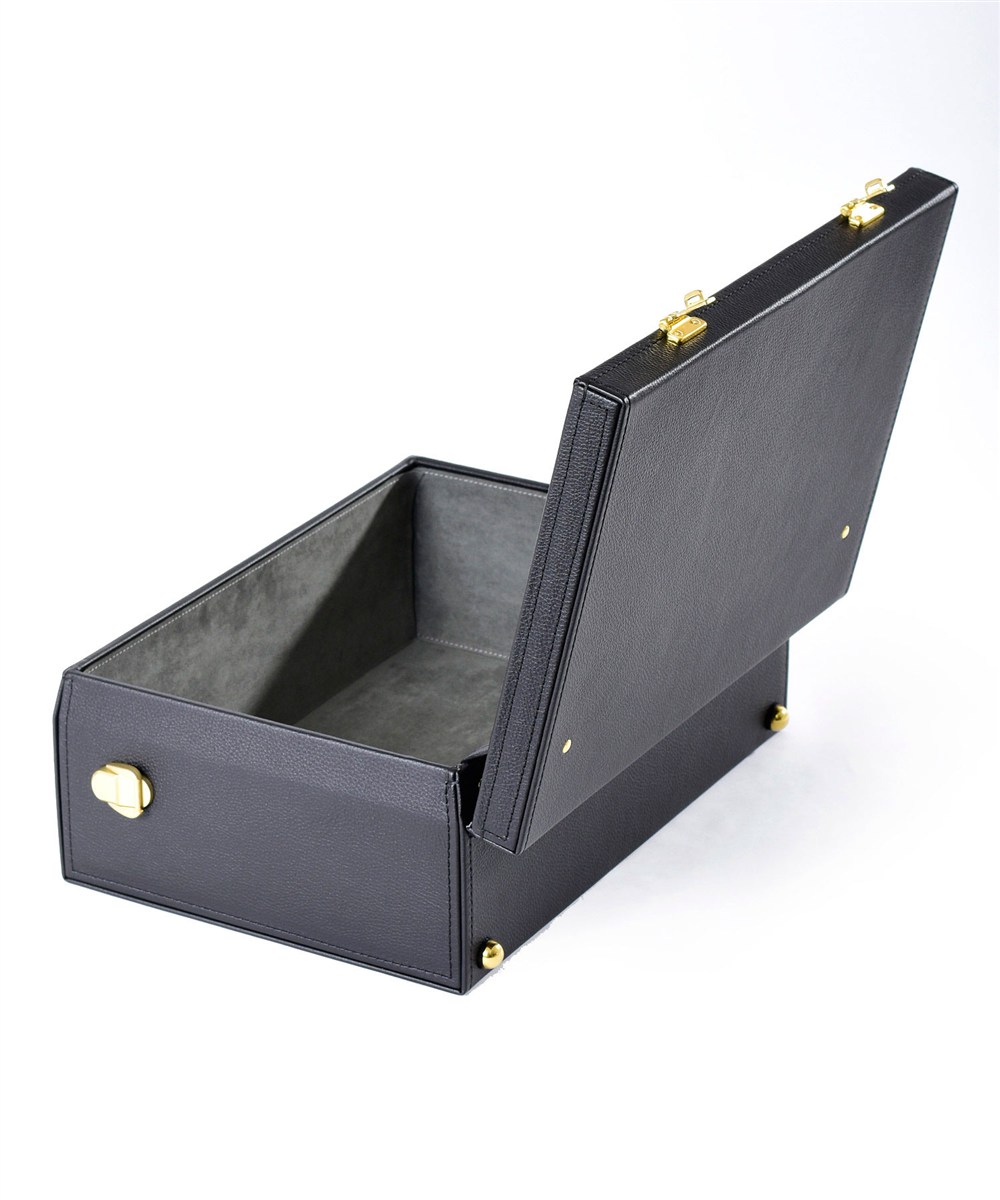 フジタカ トランク レザートランク 43cm