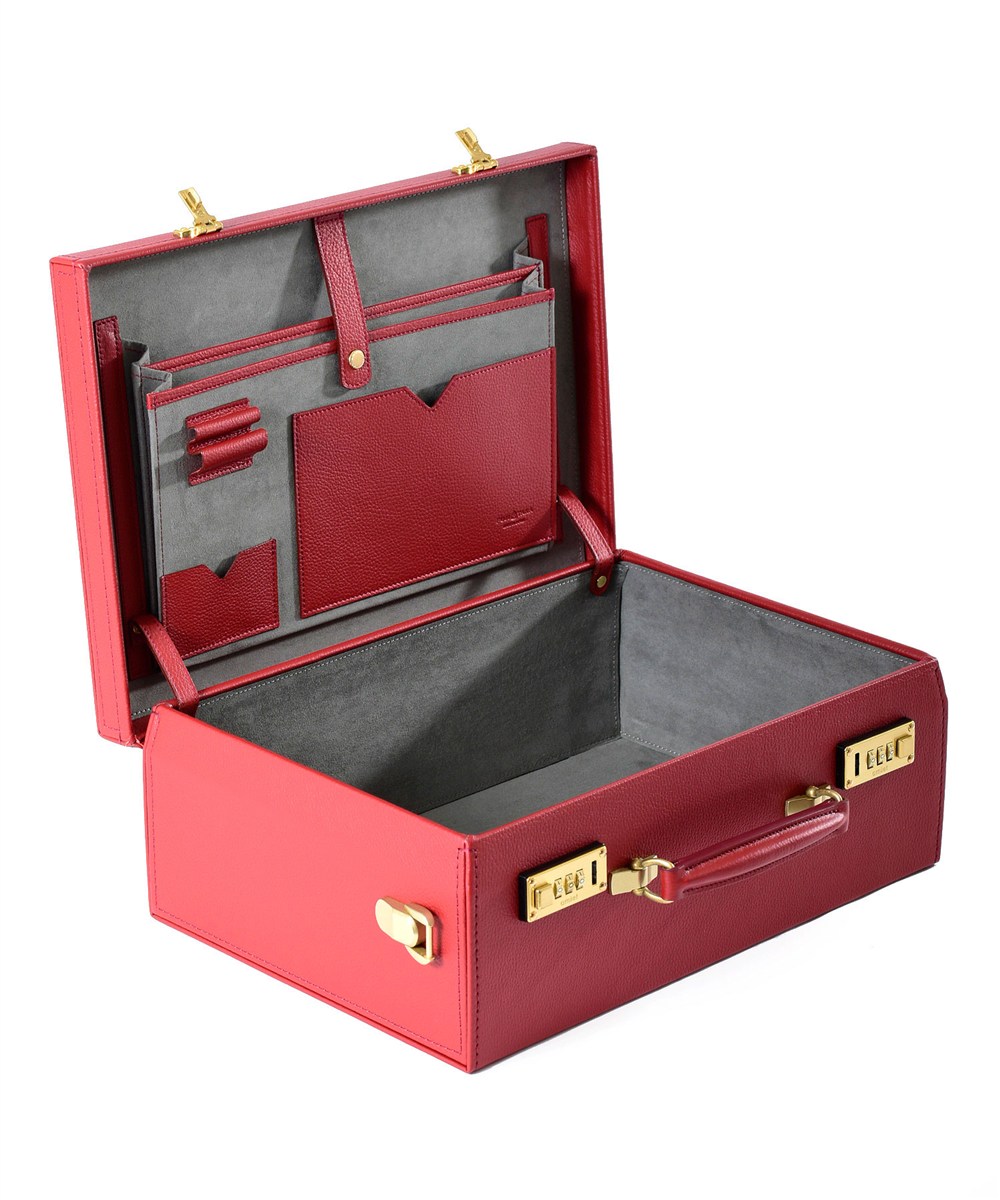 フジタカ トランク レザートランク 43cm