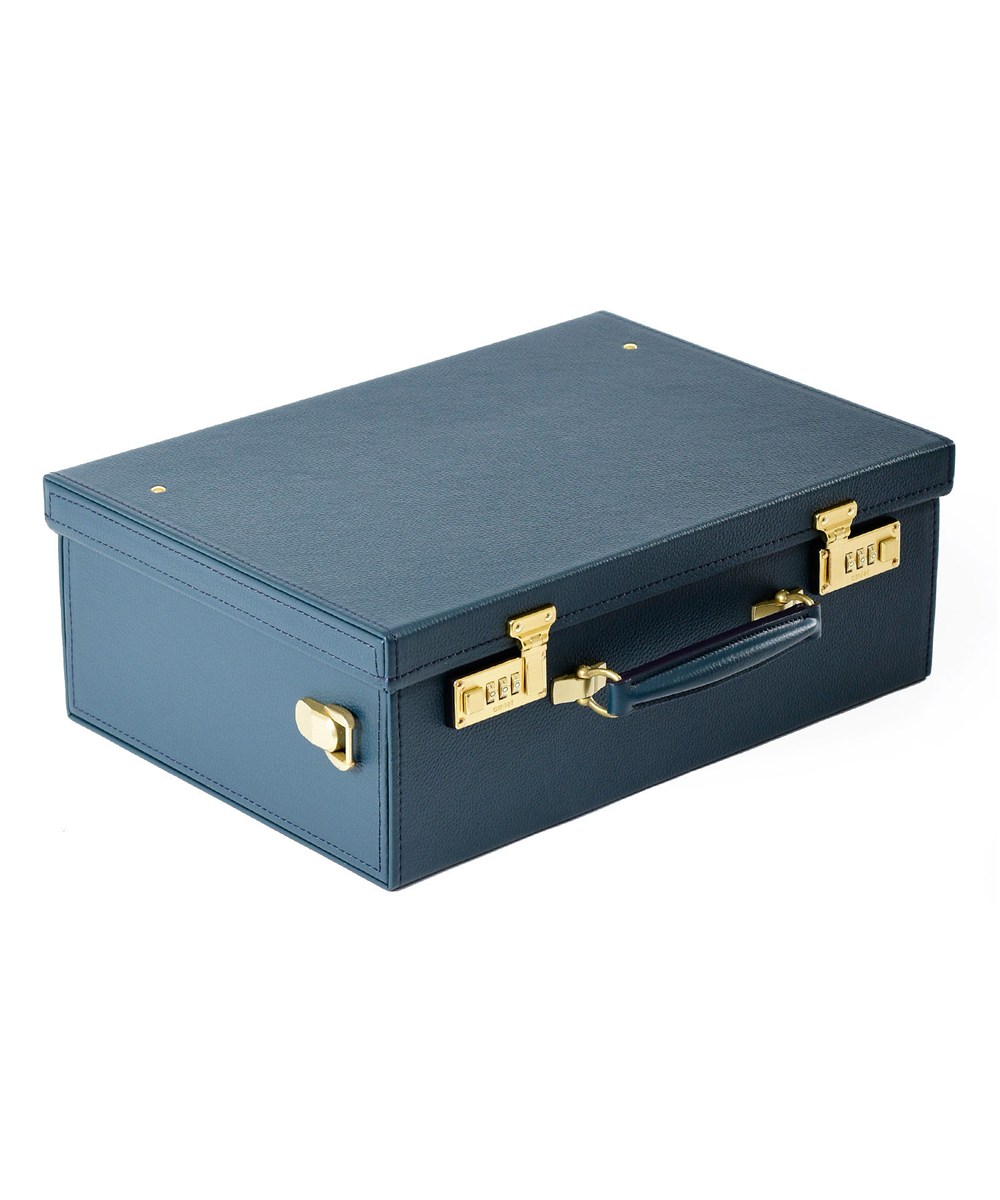 フジタカ トランク レザートランク 43cm