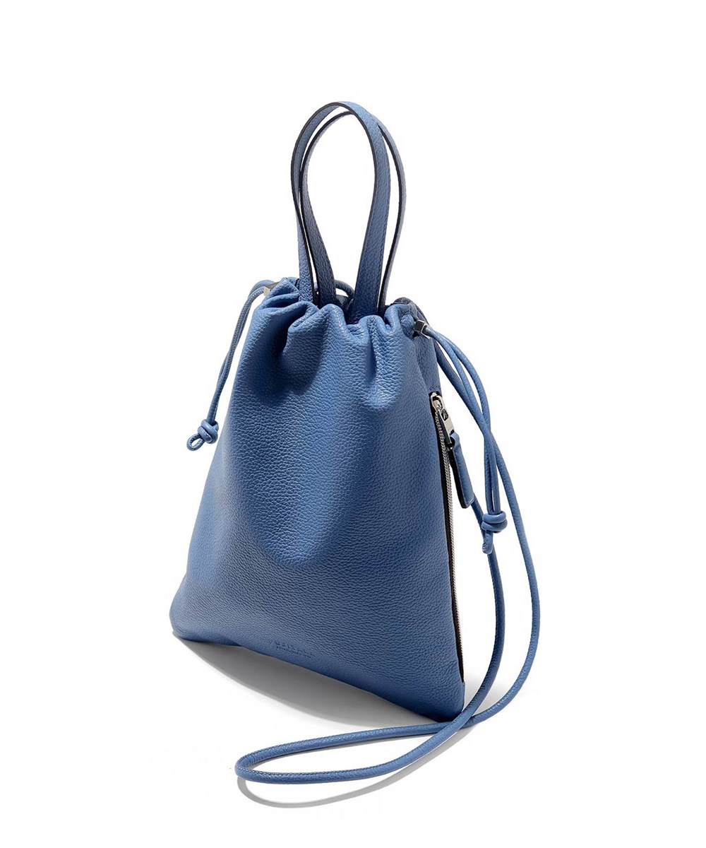 フジタカ フィノ レザー巾着ミニバッグ 2WAY