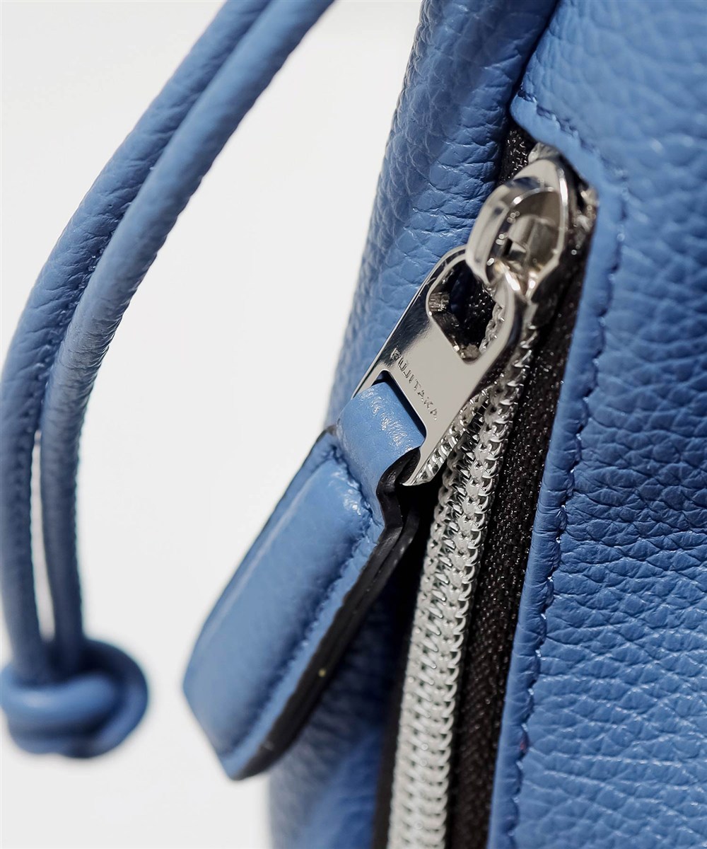 フジタカ フィノ レザー巾着ミニバッグ 2WAY