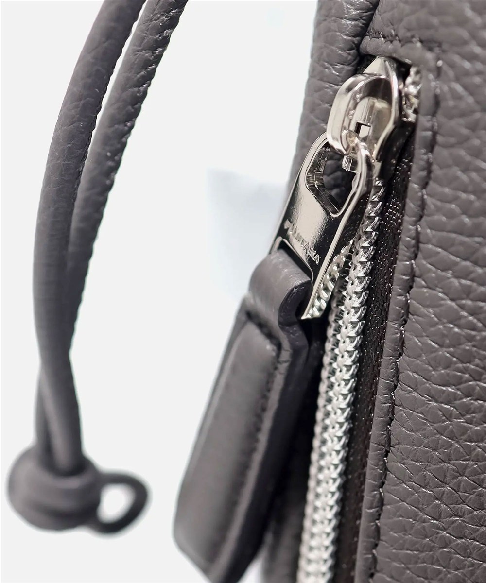 フジタカ フィノ レザー巾着ミニバッグ 2WAY