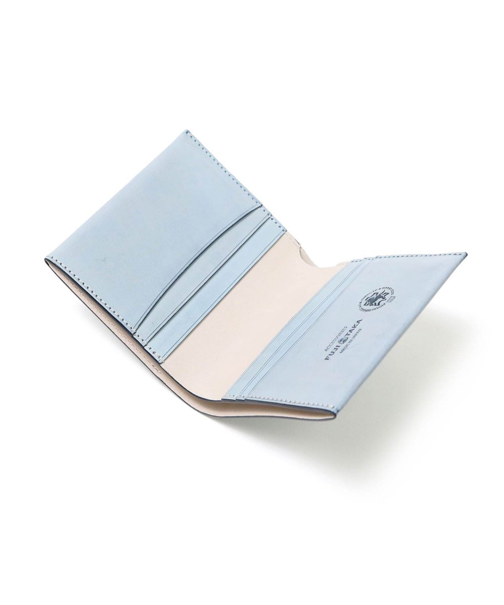 フジタカ コードバン クォーツ 二つ折り財布 純札 カード段4