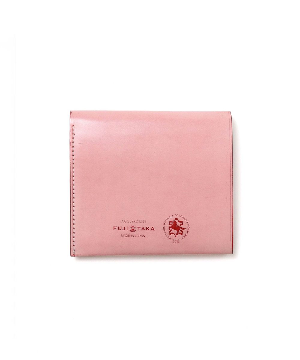 フジタカ コードバン クォーツ 二つ折り財布 純札 カード段4