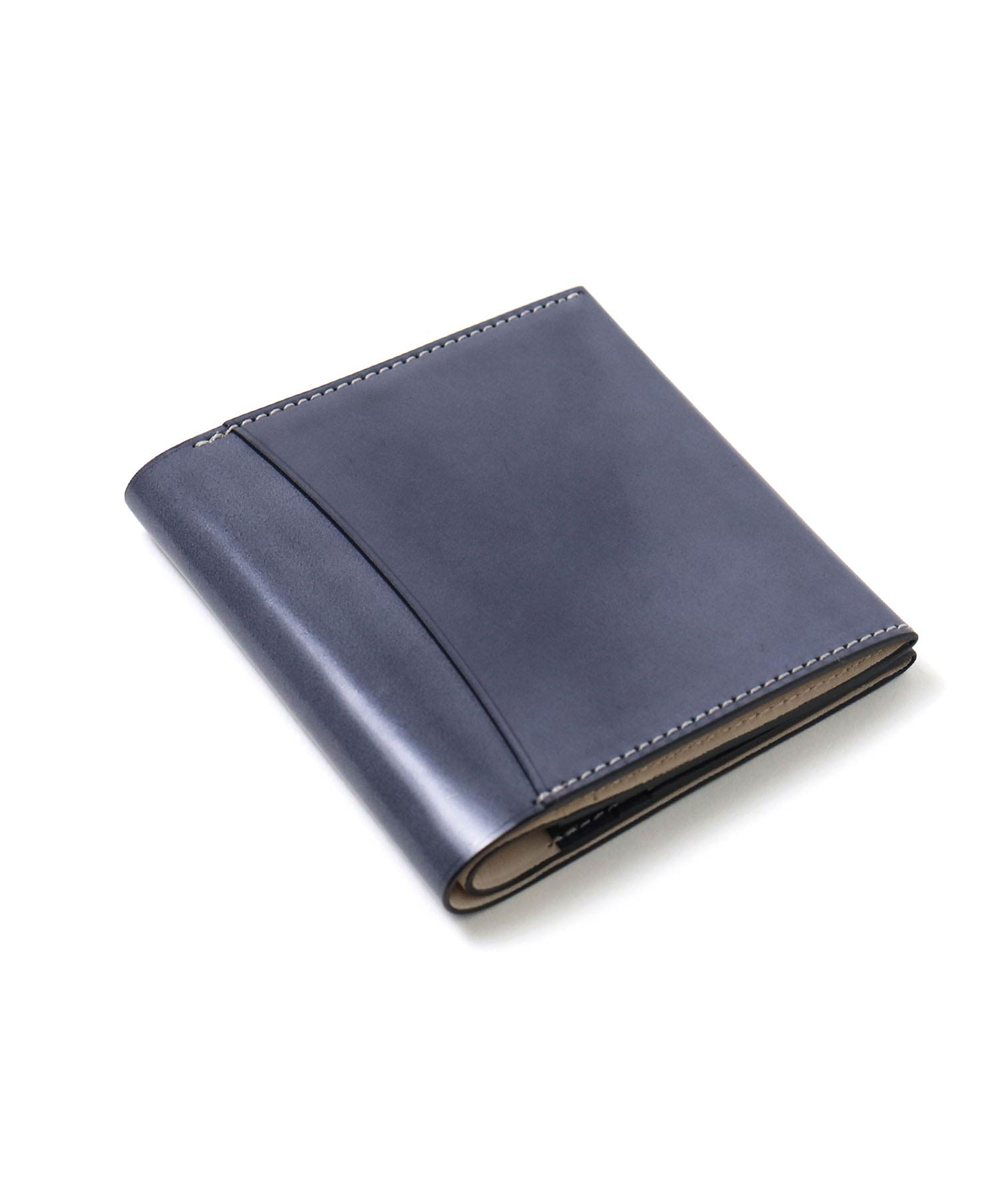 フジタカ コードバン クォーツ 二つ折り財布 純札 カード段4