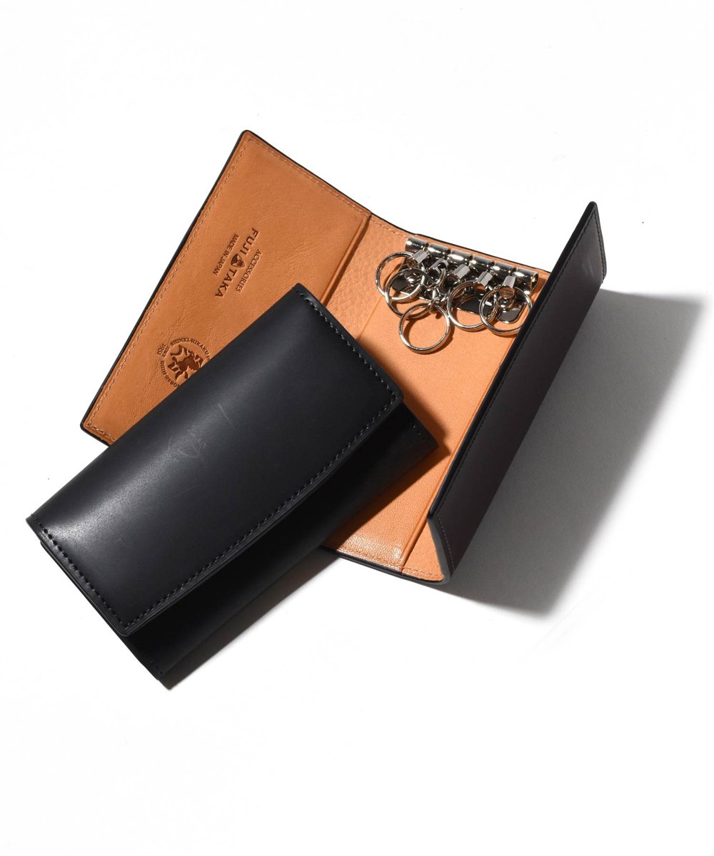 フジタカ ガーネット コードバン キーケース