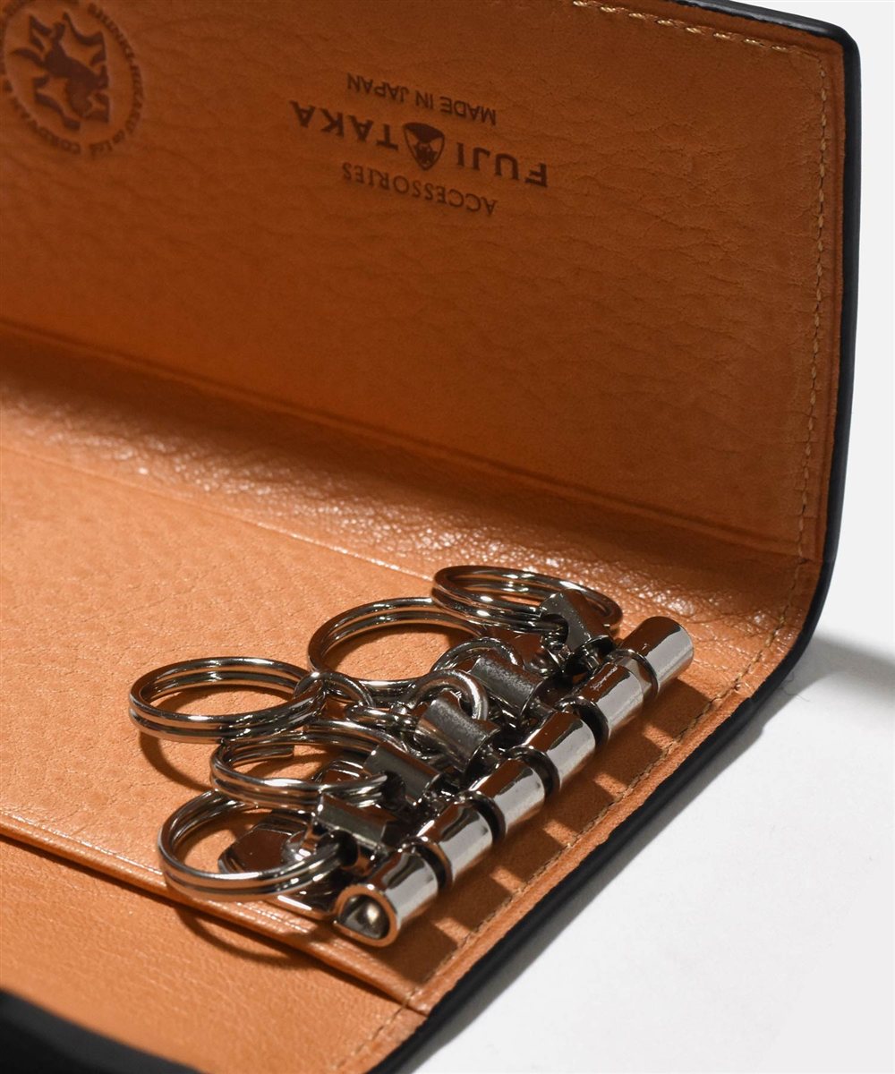 フジタカ ガーネット コードバン キーケース