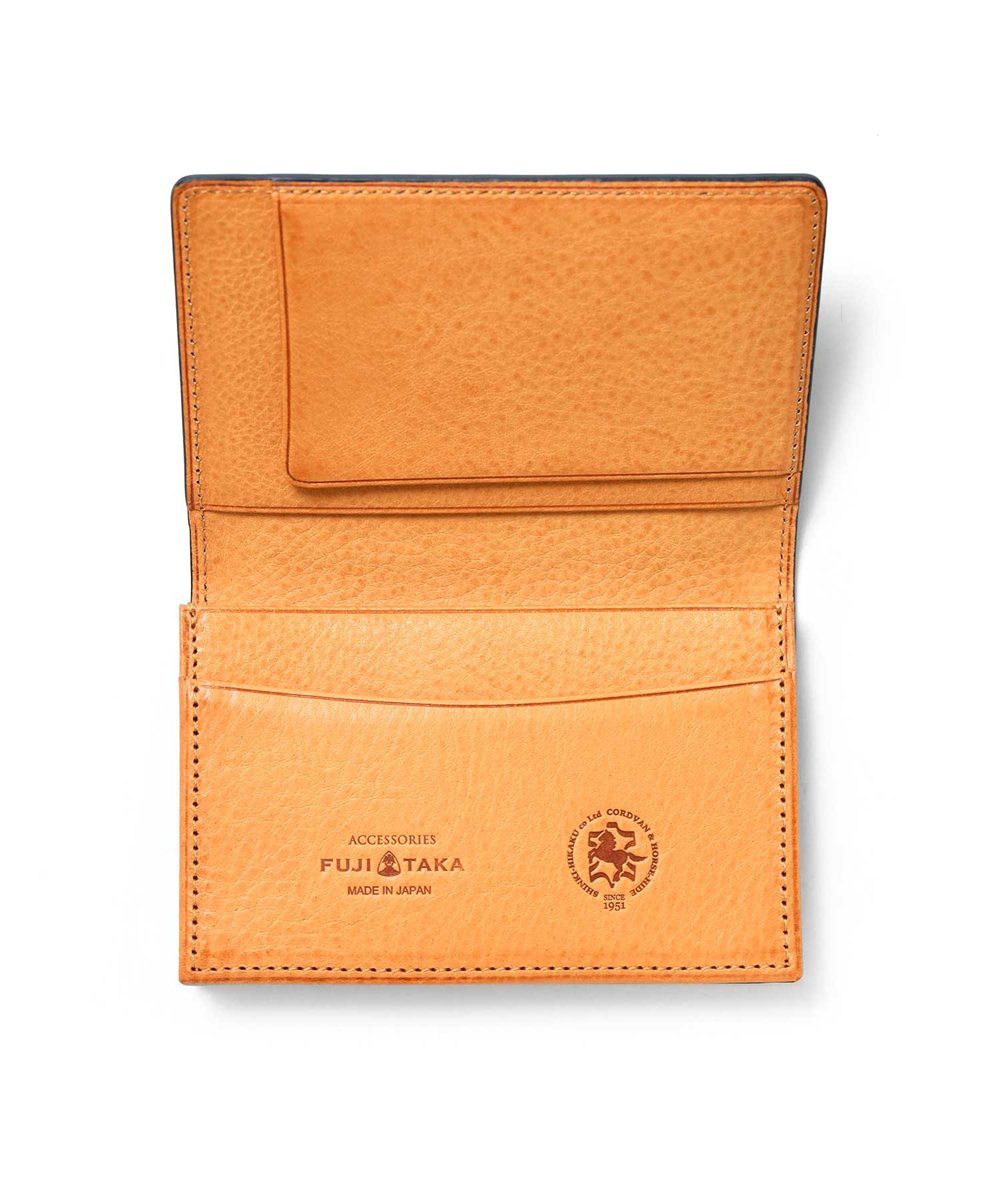 フジタカ ガーネット コードバン 名刺入れ