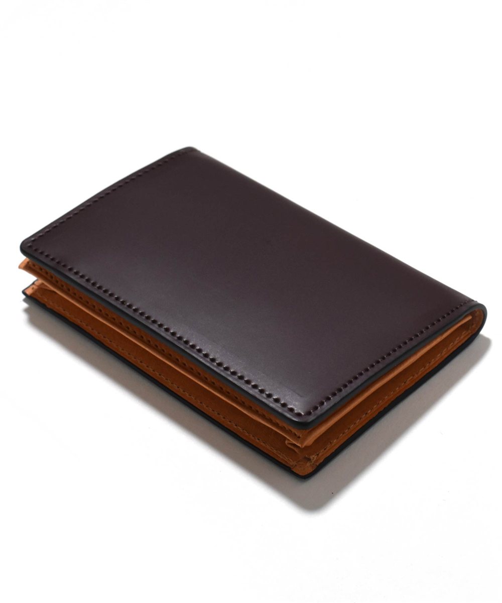 フジタカ ガーネット コードバン 名刺入れ