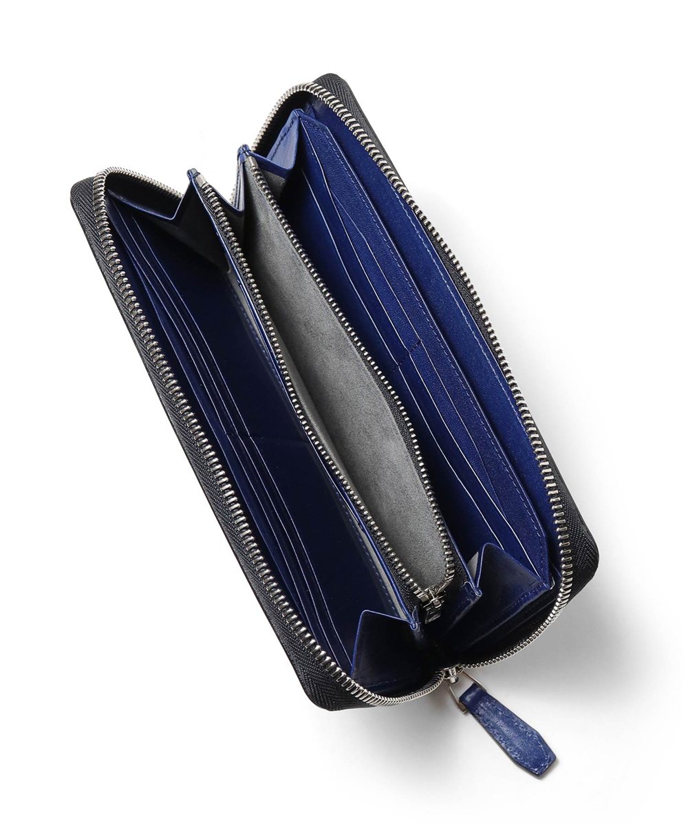 フジタカ ヴァレー ラウンドファスナー長財布 カード段13