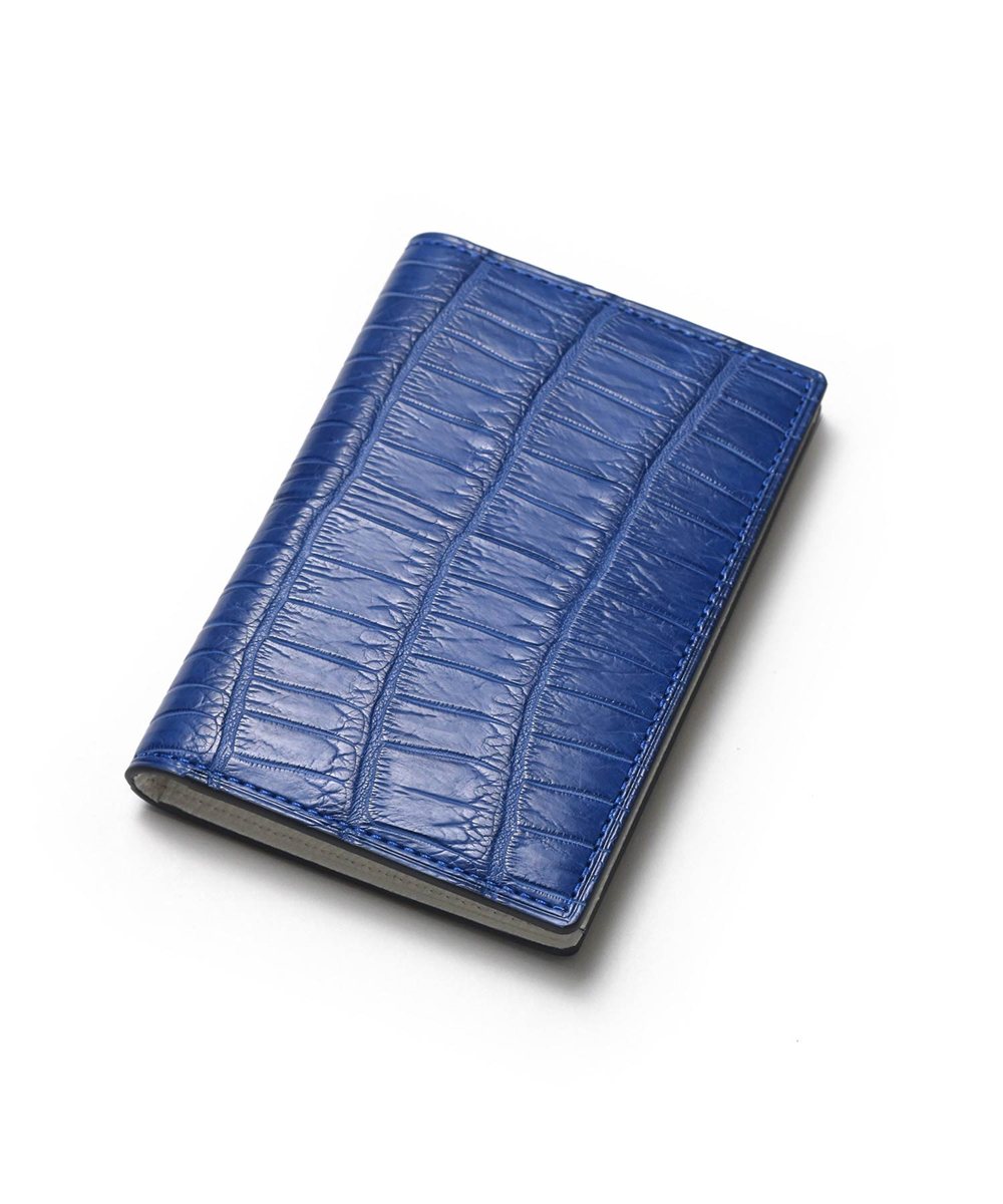 フジタカ グランブルー クロコダイル 名刺入れ