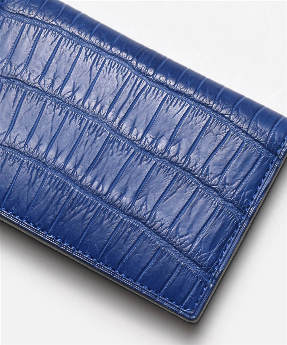 フジタカ グランブルー クロコダイル 名刺入れ