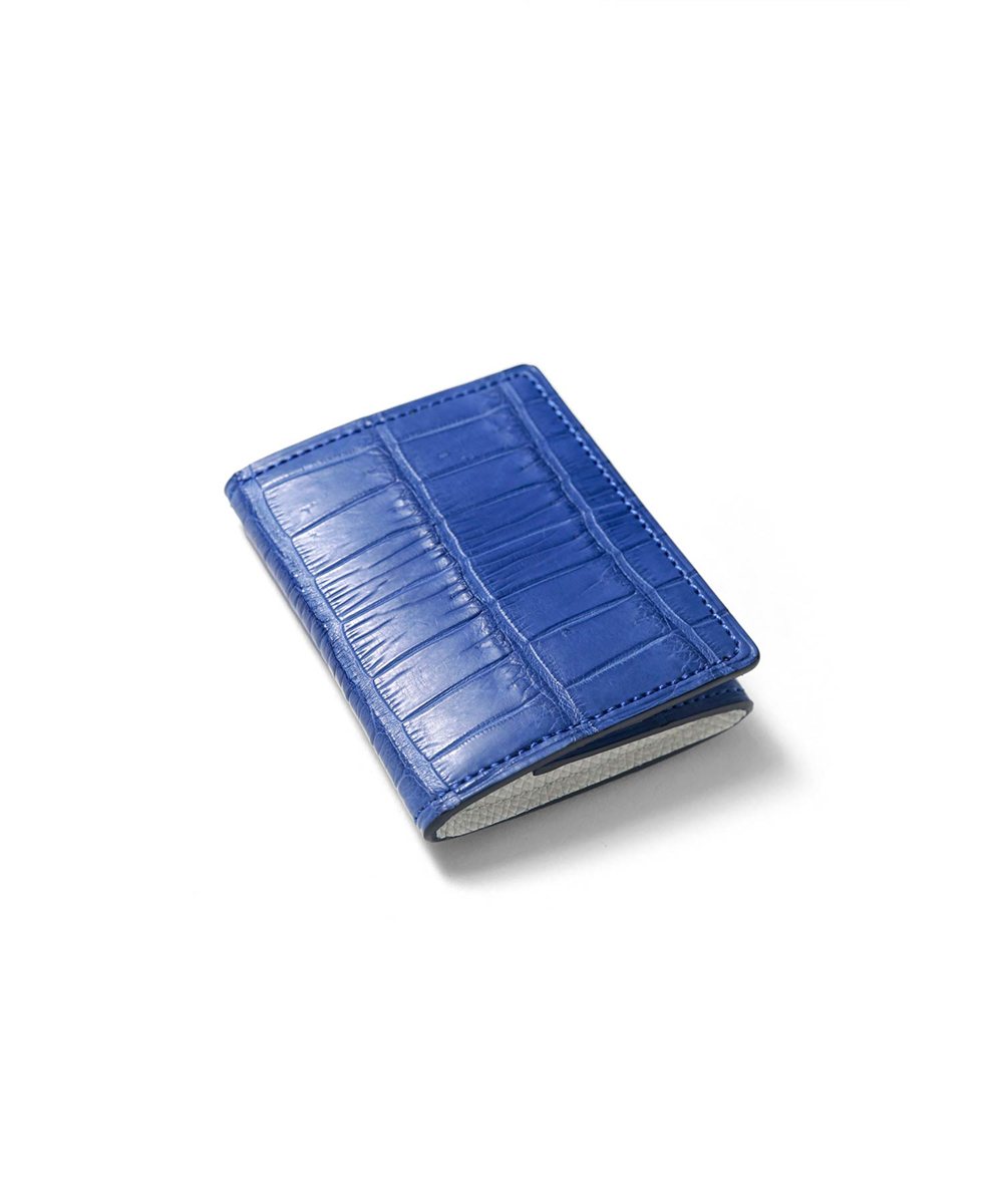 フジタカ グランブルー クロコダイル 小銭入れ BOX型