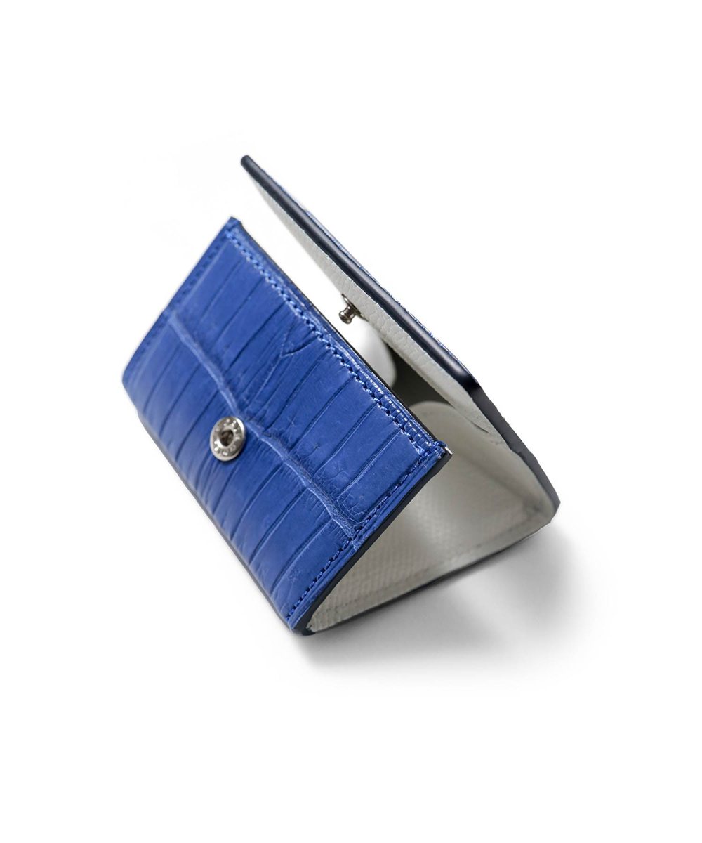 フジタカ グランブルー クロコダイル 小銭入れ BOX型