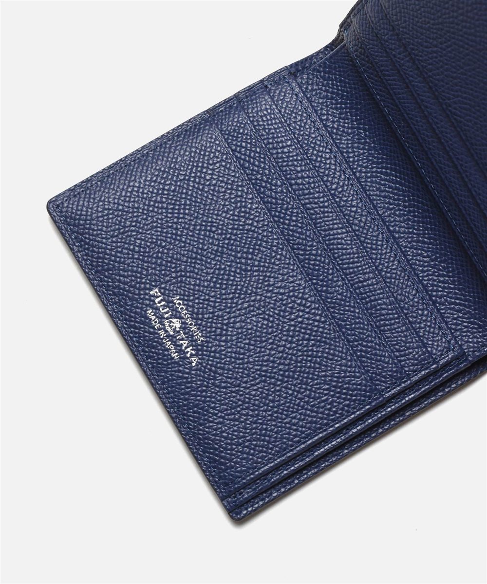 フジタカ シェルビー クロコダイル 二つ折り財布 純札 カード段6