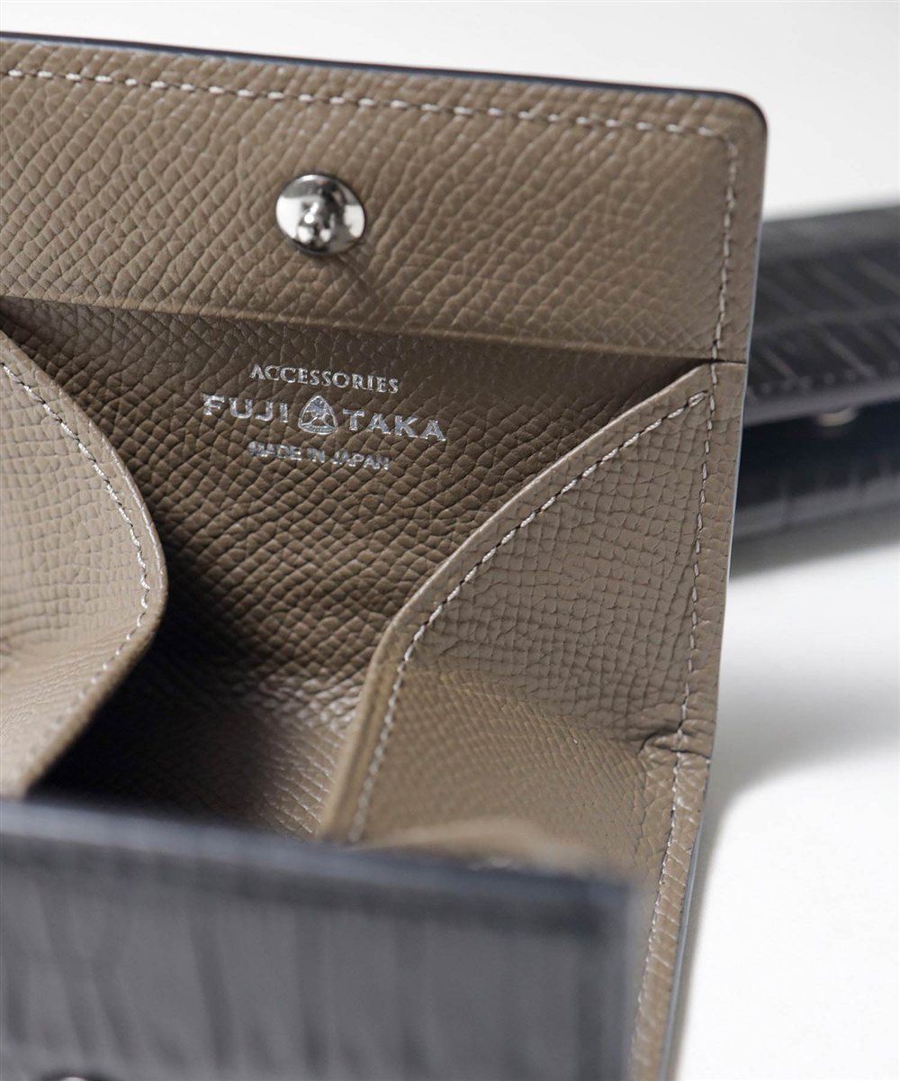 フジタカ シェルビー クロコダイル 小銭入れ BOX型