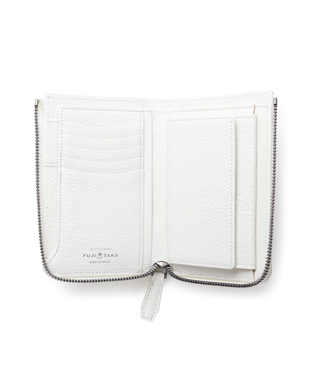 フジタカ エキストラソフト L字ファスナー セミ長財布 カード段5