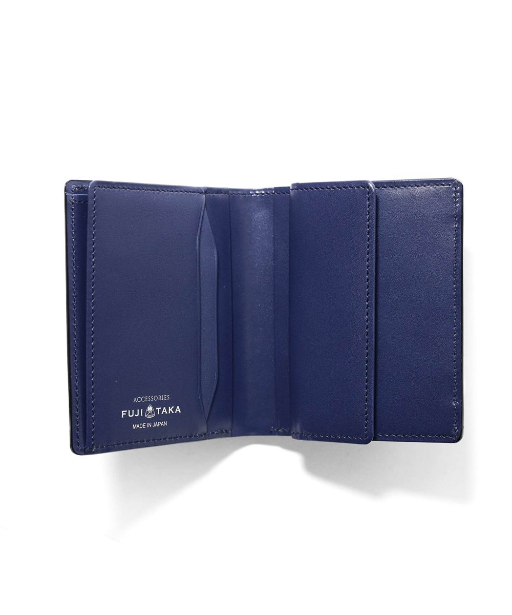 フジタカ バブルライト コンパクト 二つ折り財布 カード段5