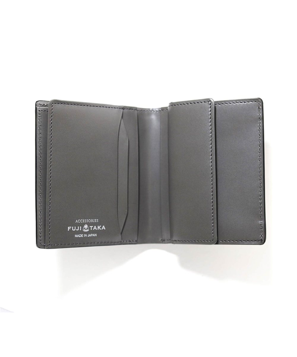フジタカ バブルライト コンパクト 二つ折り財布 カード段5