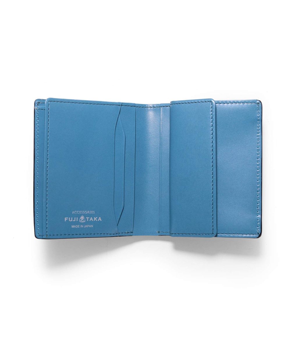 フジタカ バブルライト コンパクト 二つ折り財布 カード段5