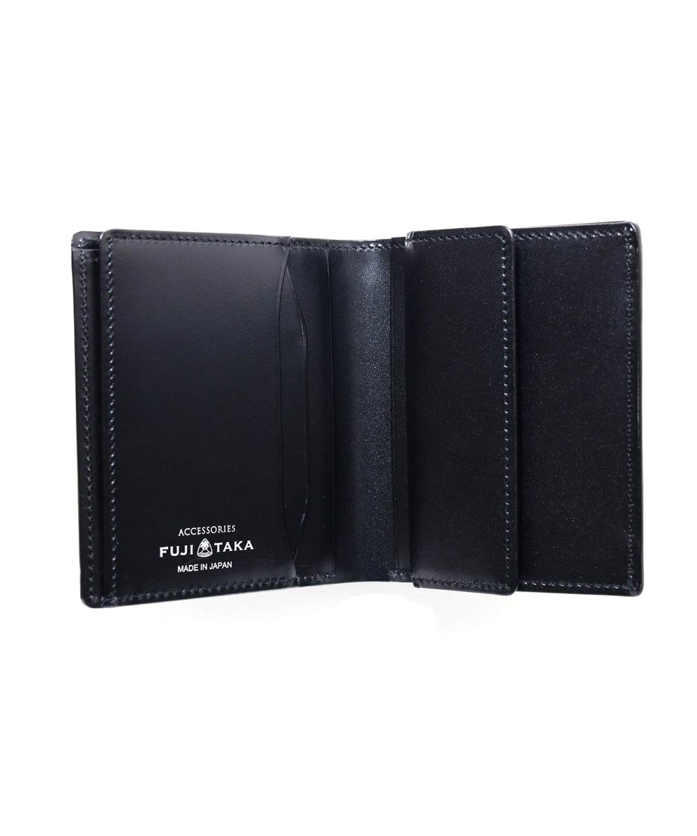 フジタカ バブルライト コンパクト 二つ折り財布 カード段5