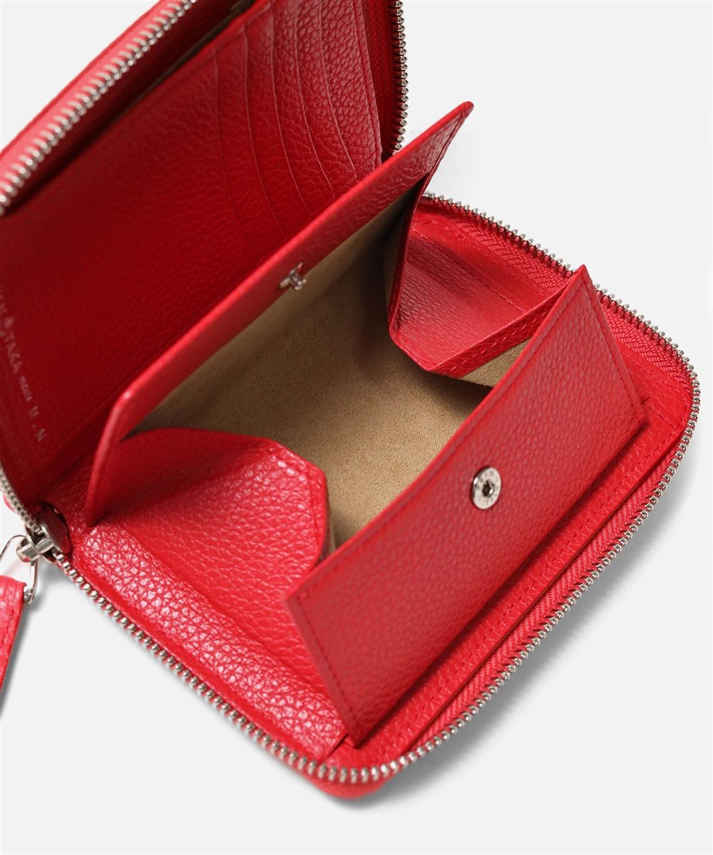 フジタカ ミーツ M.M 松任谷正隆 ラウンドファスナー セミ長財布 カード段9