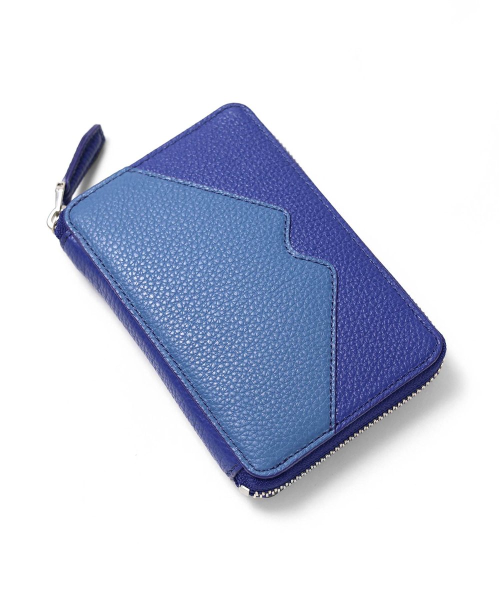 フジタカ ミーツ M.M 松任谷正隆 ラウンドファスナー セミ長財布 カード段9