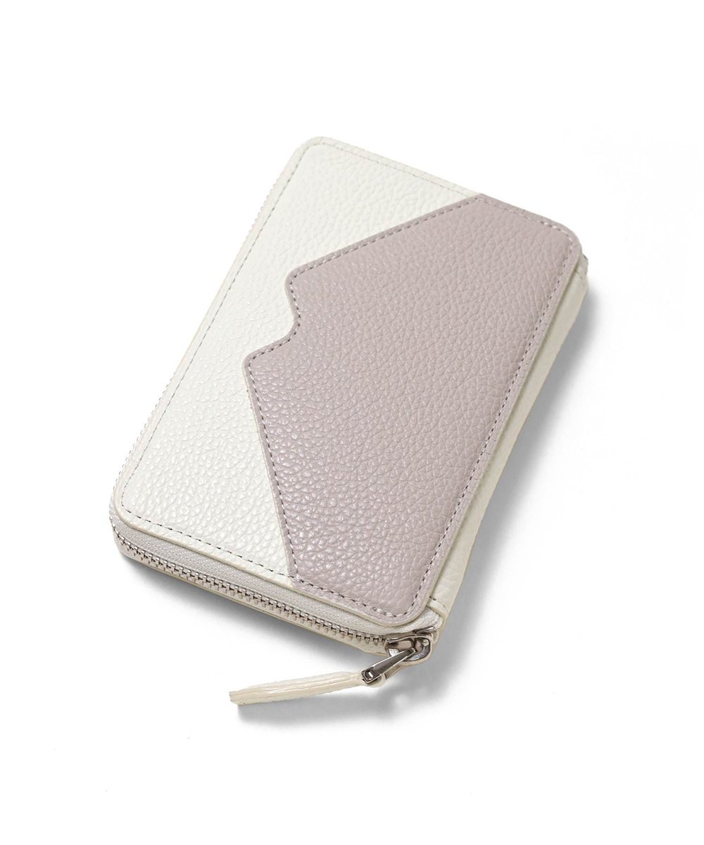 フジタカ ミーツ M.M 松任谷正隆 ラウンドファスナー セミ長財布 カード段9